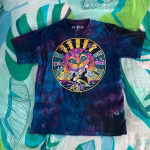 Alice in Wonderland Tie-Dye T-Shirt 🌹🐇✨
